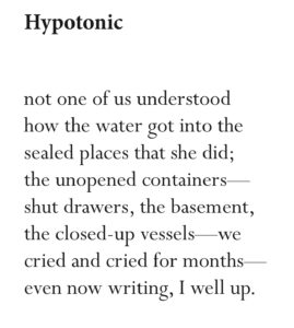 Hypotonic poem